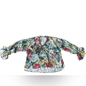 Zara floral top